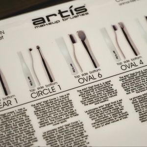 Artis Makeup Digit Collection 5 Piece Brush Set Poshmark
